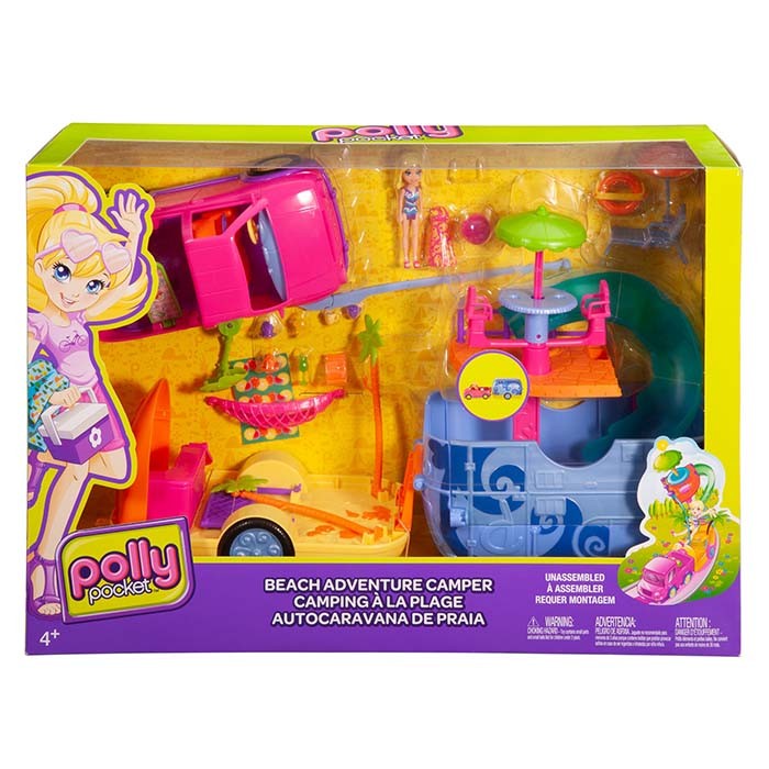 Polly Pocket Beach Camper