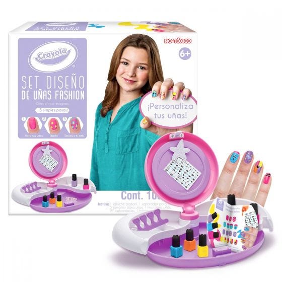 Crayola Fashion Nail Design Set