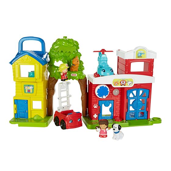 FP LITTLE PEOPLE PET RESCUE STATION FKR45