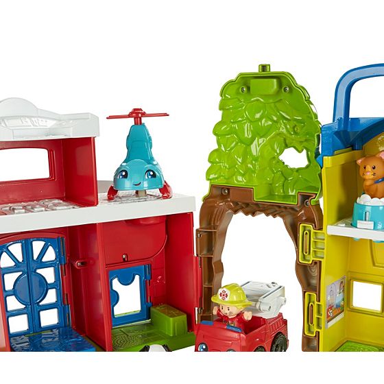 FP LITTLE PEOPLE PET RESCUE STATION FKR45