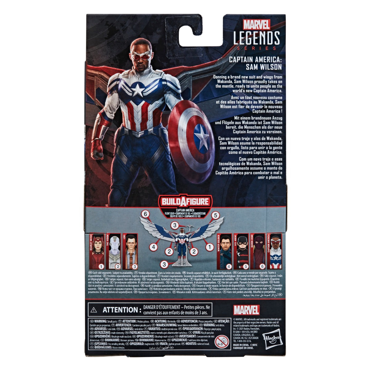 Marvel Legends Series Avengers Captain America: Sam Wilson