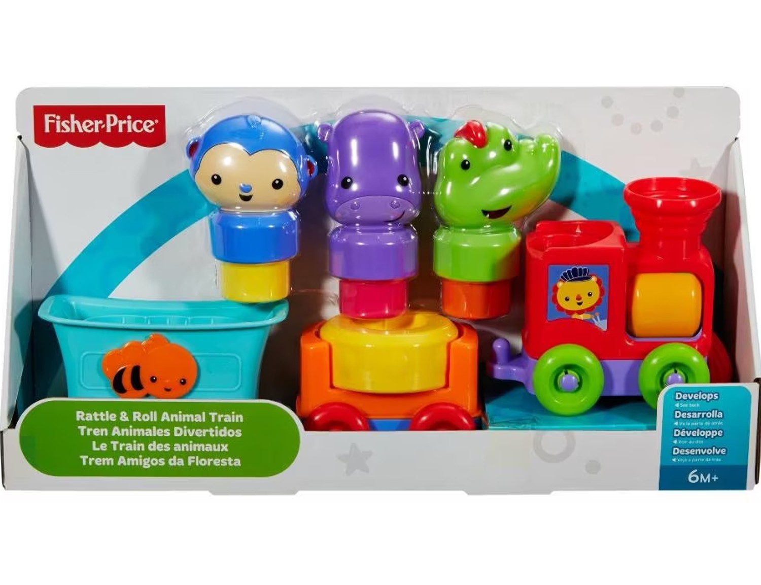 FP SILLY SAFARI TRAIN FUN ANIMALS DMC44