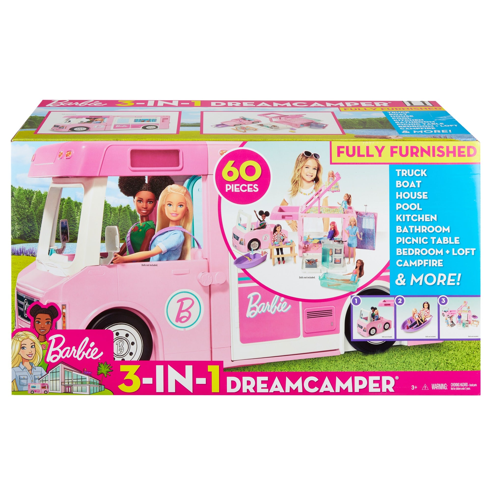 Barbie 3-in-1 Camper