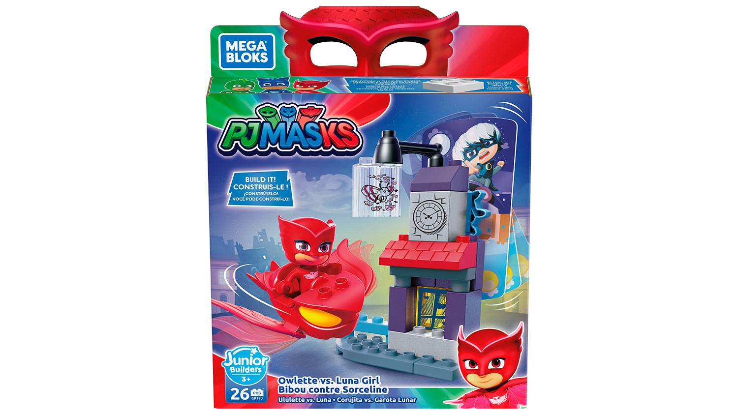 Pj Masks Owelette vs Luna girl - bilou contre sorceline