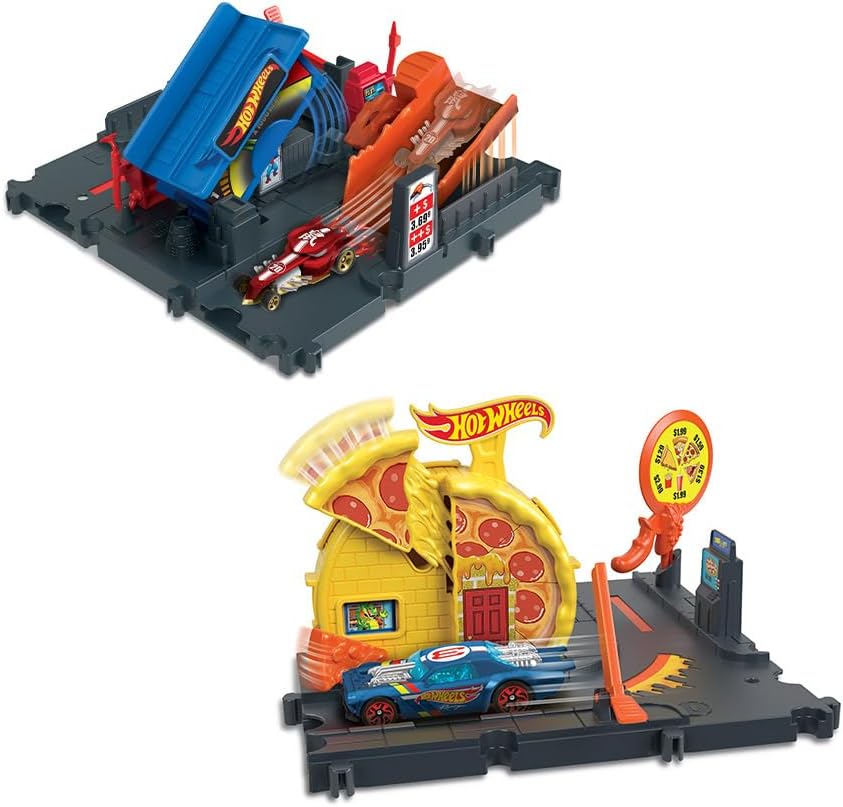 Hot Wheels City Toy Track Favorite Places