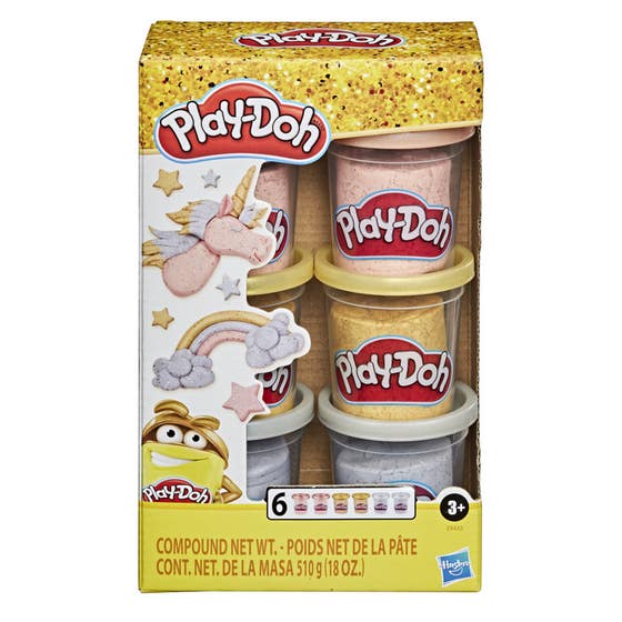 Play Doh Metallics Compound Collection