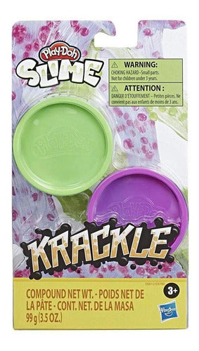 Play Doh Krackle Slime - Single Can