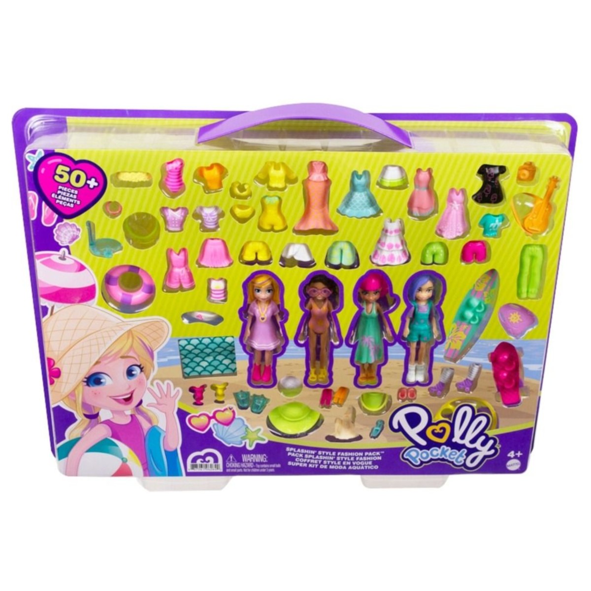 Polly Pocket Super Aquatic Fashion Collection