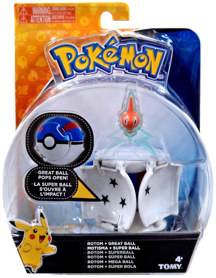 Pokebola Lanzadora + Figura