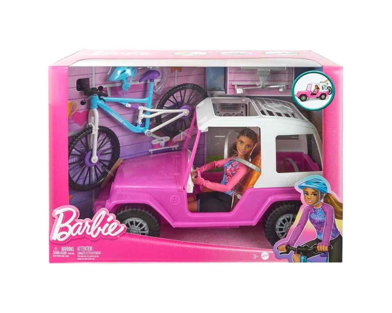 Barbie Set de Juego Muneca con Bicicleta de Montana JulioCepeda