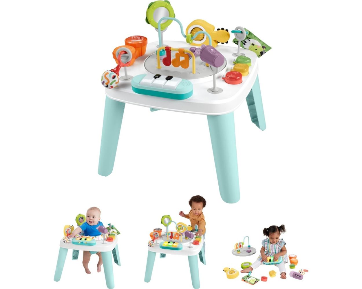 Fisher Price Baby Juguete para Bebes Centro de Actividades Exito Musical 3 en 1 HNR23 JulioCepeda