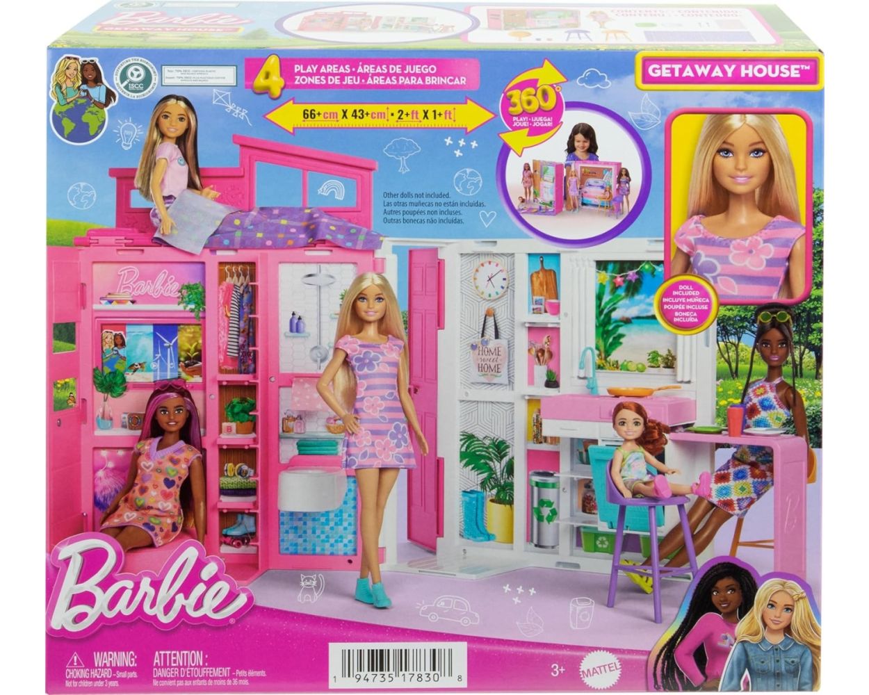 Barbie Casa de Munecas Glam con Muneca JulioCepeda