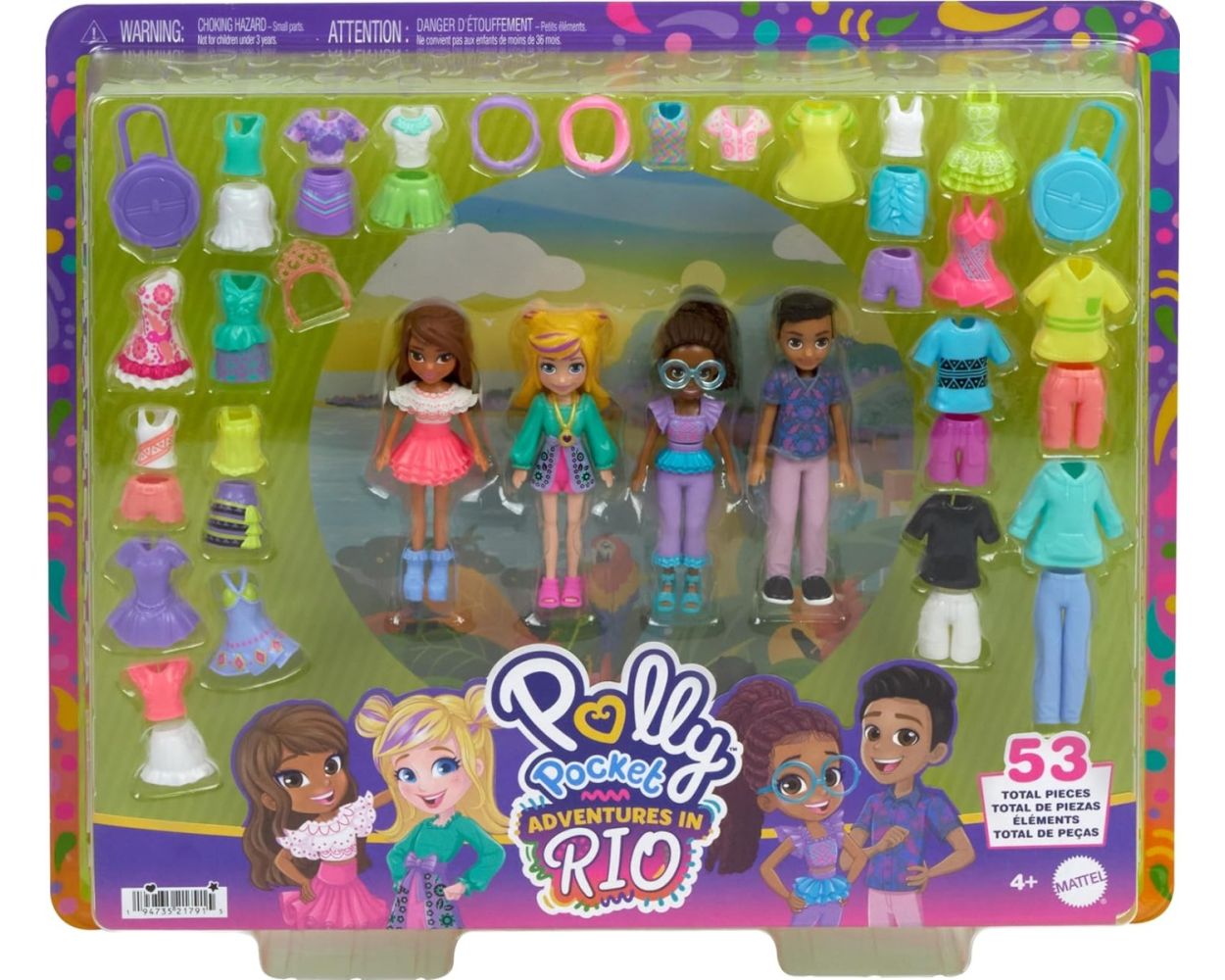 Polly Pocket Set de Juego Moditas Aventuras en Rio JulioCepeda