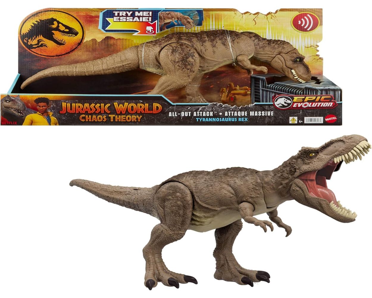 Jurassic World Ataque Total T. Rex HXF53 JulioCepeda