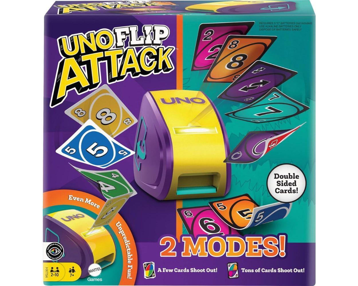 Mattel Games UNO Juego de Mesa Flip Attack JulioCepeda