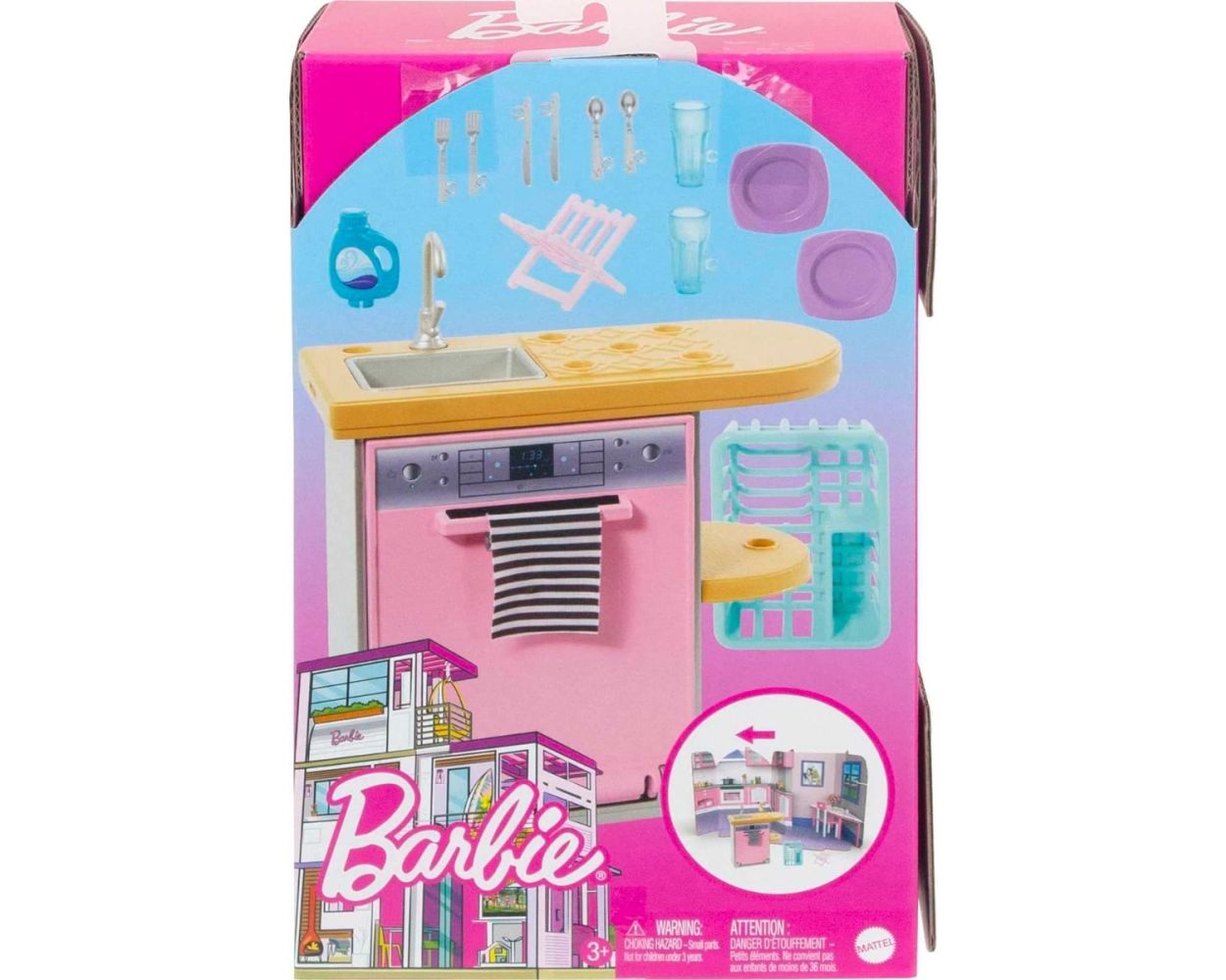 Barbie Muebles y accesorios juego de decoracion para casa de munecas JulioCepeda