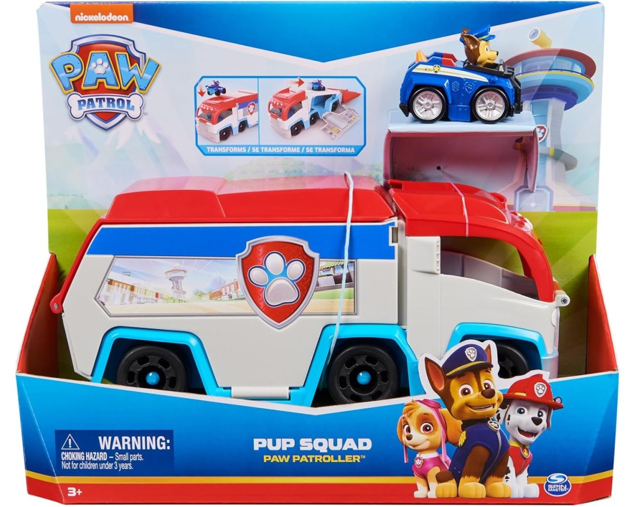 Paw Patrol Patrulla Canina Camion de Juguete Pup Squad Patroller JulioCepeda