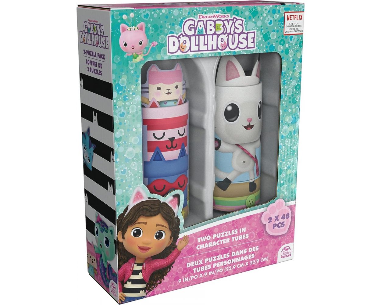 Puzzle Gabby's Dollhouse 3x48 - Clementoni - Dessins animés et BD -  Couleurs saturées - 5 ans et plus - Cdiscount Jeux - Jouets