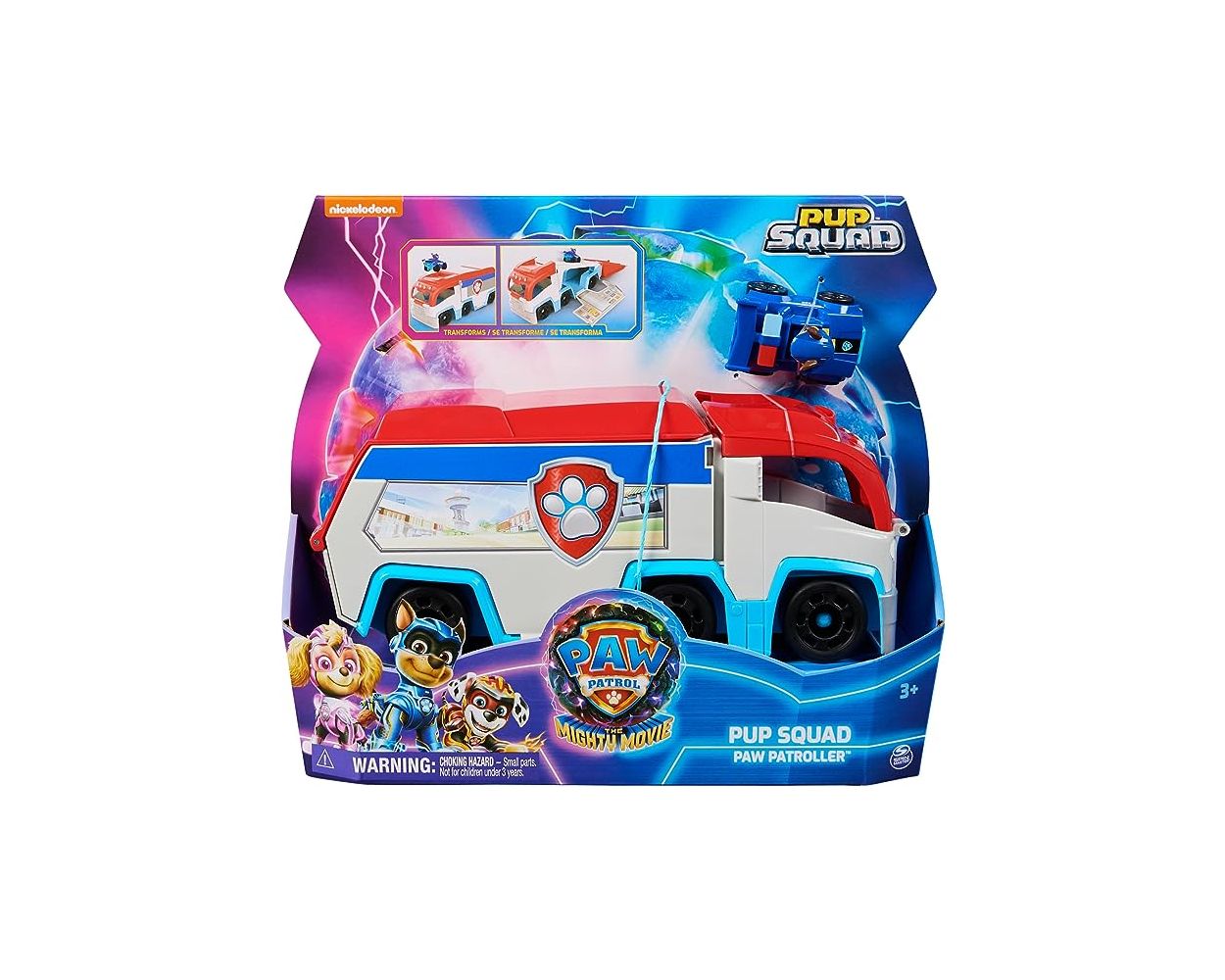 Paw Patrol The Mighty Movie camión de juguete