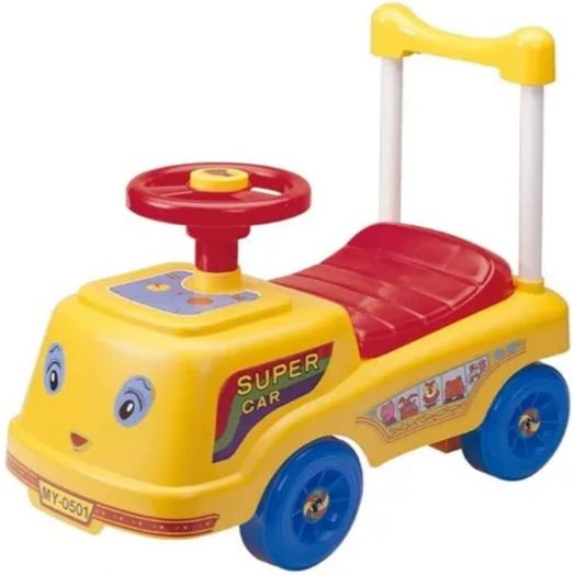 Step2 Whisper Ride II Kids Push Cars, Ride On Car, Seat Belt, Horn,  Toddlers Ages 1.5 – 4 Years Old, Max Weight 50 lbs., Quick Storage,  Stroller