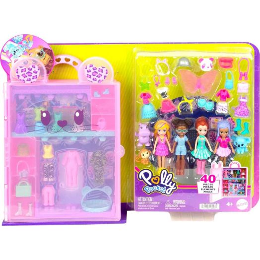 Bolsa fashion de polly pocket arcoiris